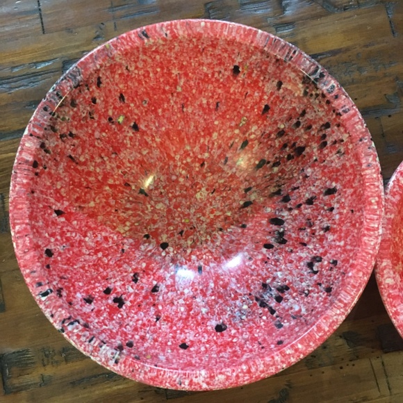 Vintage Brook park Melamine mixing bowls 2 piece set - Picture 2 of 13